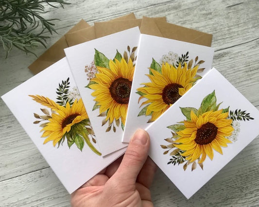 Sunflower Mini Card